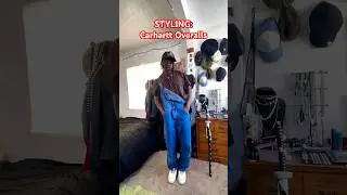 Styling Carhartt overalls #fashion #style #styleinspiration #streetwear #trending #carhartt #grwm