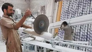 PVC Pipes Manufacturing Process | How a plastic pip making in factory