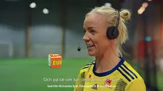Vinnarsamtal | Caroline Seger ringer vinnare | Svenska Spel Tur