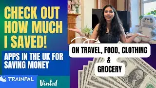 😱💸Apps to save money in uk for travel, groceries, food & clothing | #costoflivinguk #TrainPal #uk