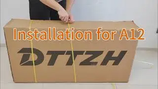 Installation Video for the A12 Model of DTTZH E-bike