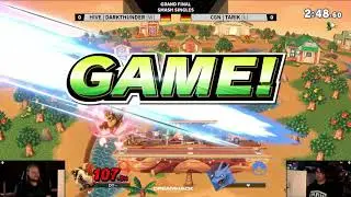 DHDE20 -  HIVE | DarkThunder (Bowser) Vs. CGN | Tarik (PT, Palutena) - Grand Final - Smash Singles