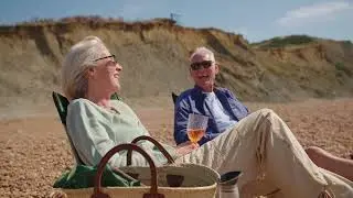 Golden Cap Holiday Park at Seatown Beach on the Jurassic Coast