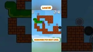 🤯 Apple Worm Level 85 | Hard Puzzle #appleworm #gameplay #viralshorts