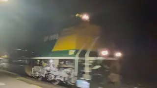 UP 1995 CNW heritage unit along with other UP trains