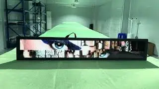 Vivisign SH326RC 32.6'' Resizing Stretched LCD Display, 1920x270, 500nits, 863 x 150 x 40mm