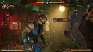 Mortal Kombat 1 Subzero X Sindel #combo #gamingvideos #viralvideo #viralvideos #legs #legtraining