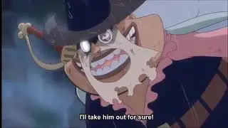 Bobbin Defeated by Capone | ONE PIECE 824 {HD}