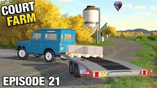 I NOW HAVE A FARM CAR AND TRAILER Court Farm Country Park FS22 Ep 21