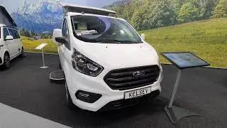 Tiny campervan with toilet + shower on Ford Transit. Westfalia Kelsey