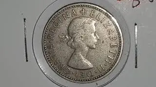 UK - 1957 - One Shilling - English Reverse - Circulated - Coin World UK