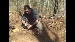 Fire preparation with the ARS Shanghai Shank Neck Knife