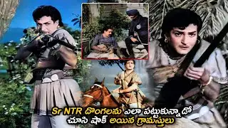 Sr NTR దొంగలను ఎలా పట్టుకున్నాడో చూసి షాక్ అయిన గ్రామస్తులు | Sr NTR Super HIT Action Scene