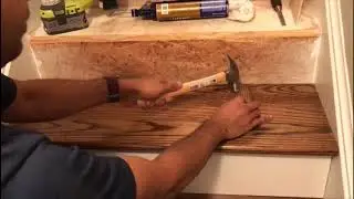 Installing Red Oak Threads And Risers