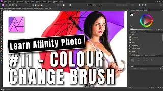 Learn Affinity Photo - Colour Change Brush