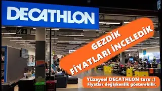 Decathlon Fiyatlarını inceledik 08.03.2024 Yüzeysel Kısa Bir  Decathlon Turu #decathlon #kamp