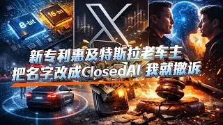 1/17｜特斯拉两项“混合精度”专利公开｜X创作者分成池翻倍+长文百万奖｜马斯克诉OpenAI证据开示升级#马斯克 #特斯拉 #fsd #美股
