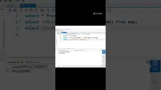 MYSQL function CONCAT #mysql #mysqltutorials #sql #sqlcommands #dbms #rdbms #databaseconcepts #viral