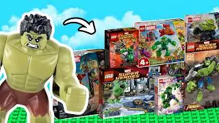 Я собрал все наборы LEGO HULK, когда-либо выпущенные…