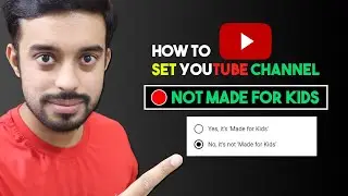 YouTube COPPA Rules | How to Set YouTube Channel Not Made for Kids | COPPA Policy