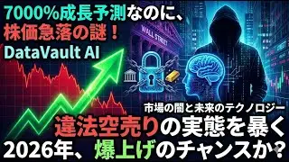 【RWA×AI】詐欺か、革命か。IBMも提携するDataVault AIの正体と、暴落する株価の謎
