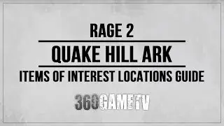 Rage 2 Quake Hill Ark - Ark Chests/Storage Containers/Data Pads Locations Guide - Items of Interest