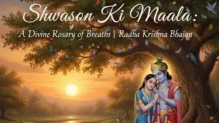 Shwason Ki Maala: A Divine Rosary of Breaths | Radha Krishna bhajan ​#RadhaKrishna #ShwasonKiMaala