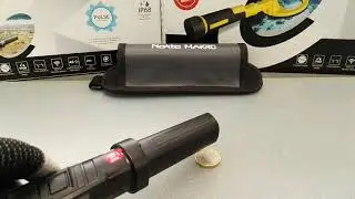 Paring wireless Nokta Makro PulseDive e Pinpointer con cuffia Green