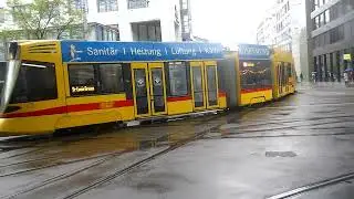 Strassenbahn Tram am Messeplatz Basel Schweiz Siusse Svizzera Switzerland