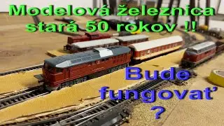 modelov&aacute; železnica star&aacute; 50 rokov! funguje ?