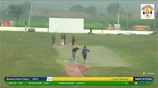 BHARAT CRICKET CLUB 11 VS ROYAL CHALENGER WARRIORS