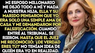 Cuando Entré En La Sala Del Tribunal, Mi Hija Se Rió Por Lo Bajo Y Su Esposo Negó Con La Cabeza