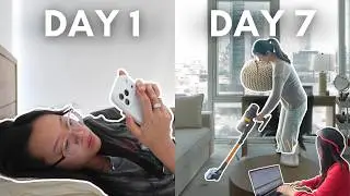How to get back into a routine after falling off | realistic week living alone