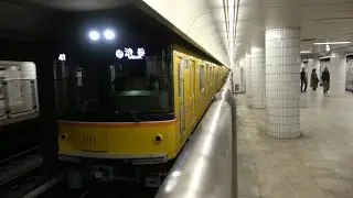 東京ﾒﾄﾛ 1000系 61編成 / 1111F 発車ｼｰﾝ 表参道 2025/12/05