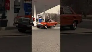 Fueling Up the Legend &ndash; W123 230E Vibes Only