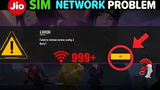 JIO SIM HIGH PING PROBLEM FREE FIRE|| FREEFIRE 999+ PROBLEM|| APN SETTINGS FOR JIO SIM