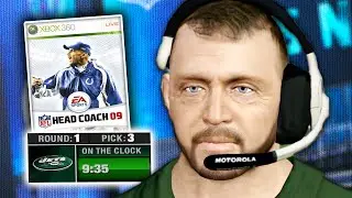 Drafting a new QB! FULL OFFSEASON - NFL Head Coach 09 #11