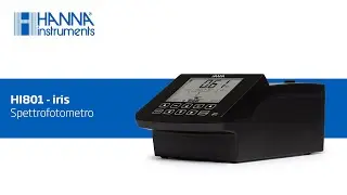 Spettrofotometro HI801 per l'analisi delle acque