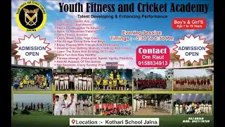 YOUTH FITNESS AND CRICKET ACADEMY| #cricket #boxcricket #live 