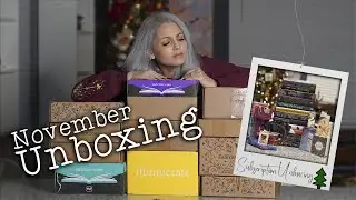 November Unboxing📦 Fairyloot, OwlCrate, Illumicrate Subs, and Bookish Box📦 📚 SO MANY BOOKS 📚