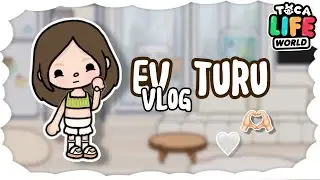 EV TURU (VLOG) 🏡🦢🌷 || Toca Life Vera || Toca Life World ||