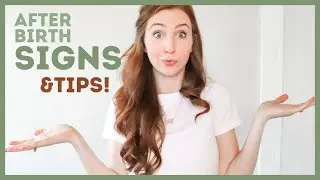Delayed Cord Clamping Benefits | Signs of Afterbirth in Labor!