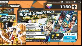 Gacha Benner Baru worst Generation Scount Ples Incer Fragmen Kuning ONE PIECE BOUNTY RUSH Gacor Abis