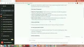 Book launch funnel with AI