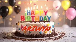 Happy Birthday Ariwyn 🎉🎂 | Birthday Song for Ariwyn | Cute Birthday Celebration | wish vibes