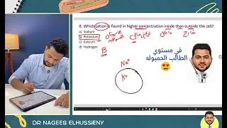 د.نجيب الحسيني |حل اسئله body fluid من كتاب الاسئله ص 2 لـ 8