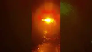 Amber strobe light, 7 flash modes, high-visibility LEDs, easy installation for trucks and tractors