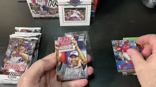 2022 Stadium Club blaster with Trout hit!