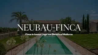 Immobilienvideo: Exklusive Neubau-Finca mit Pool mitten im Weinberg in Biniali auf Mallorca