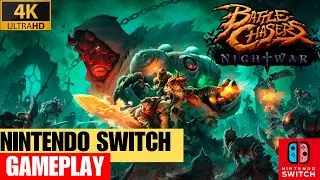 Battle Chaser Nightwar: GAMEPLAY NINTENDO SWITCH REVIEW!